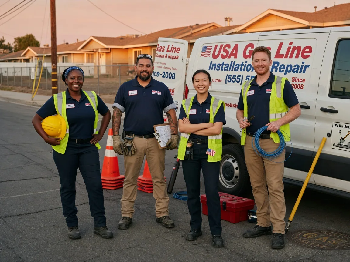 Gas Line Installation company in Sterling, PA